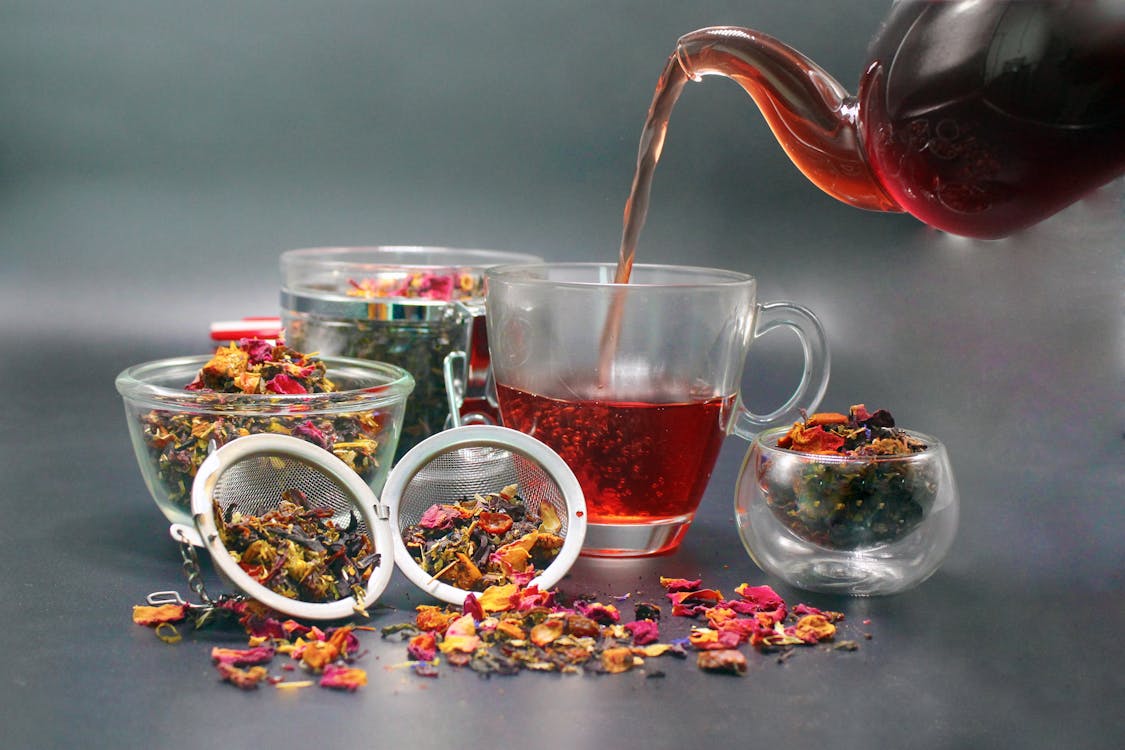 Momento de relajación con una taza de té